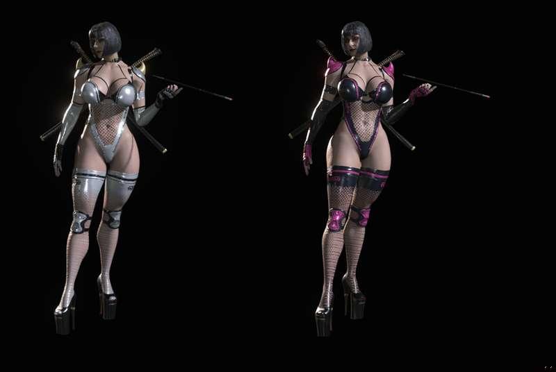 Textures for Cyber Ninja
