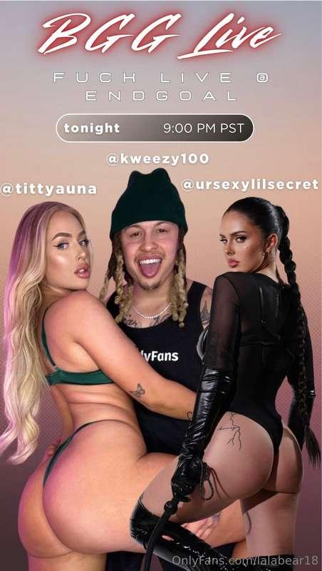B/G/G FILTHY FINALE FUCK SHOW 😻💖@tittyauna💖@ursexylilsecret🖤..