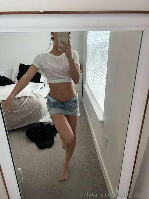 Do you like my outfit? I think it would look better on your ..