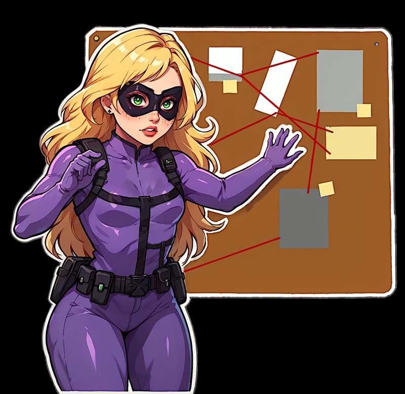 The Muse Demands: Conspiray Board Tattletale