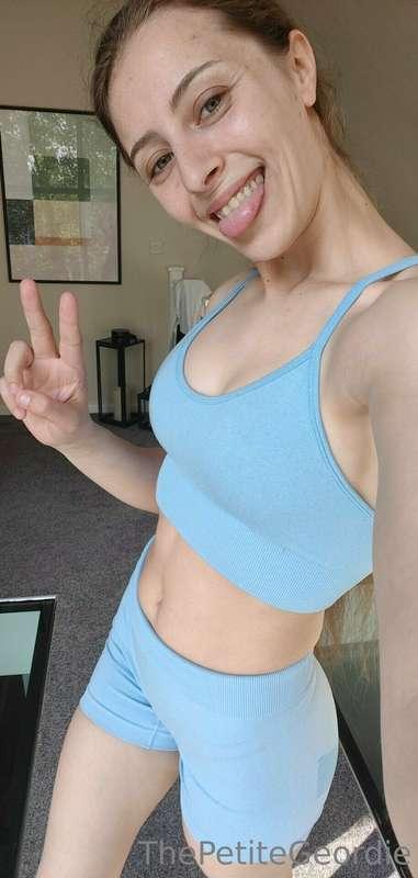I really think that blue is my colour!