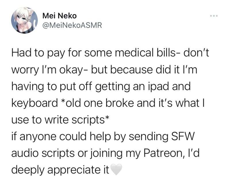 Please feel no pressure but wanted to let you all know🤍