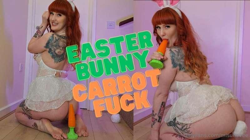 🐰 “Easter Bunny Carrot Fuck” – A Very Naughty Bunny Tail! 🥕🥕..