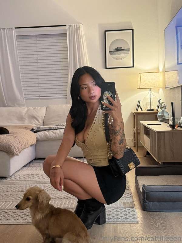 are you gonna call both of us “good girl” now that we’re sit..