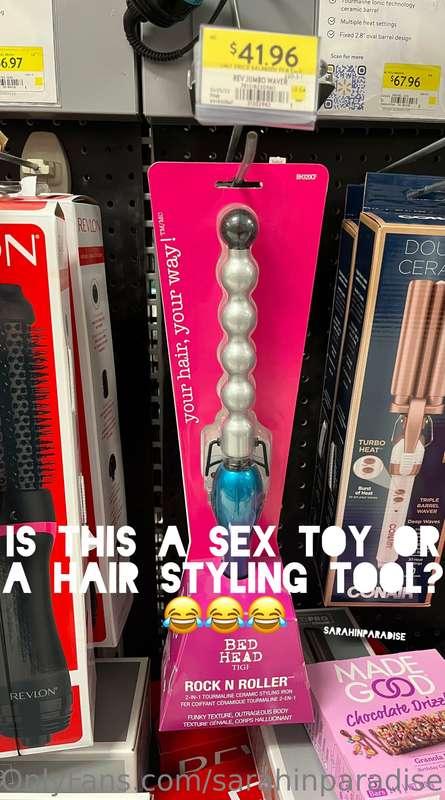 So…out for errands this weekend and I saw this 🤭 Like, is it..