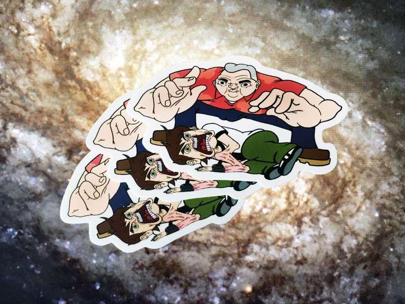 OCTOBER STICKER