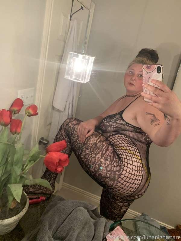 New bodystocking with hole 🥵