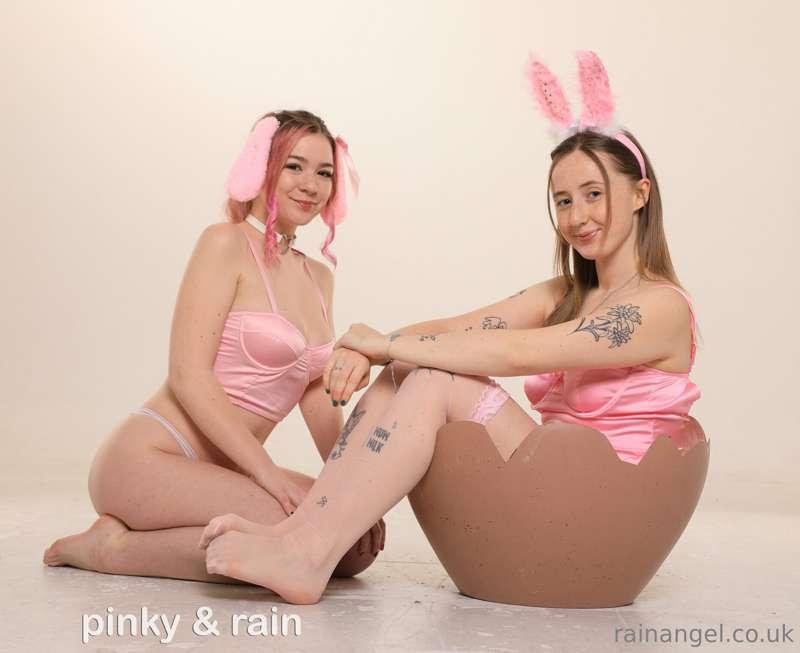 Is this what you imagined the Easter Bunnies to look like? 😉..