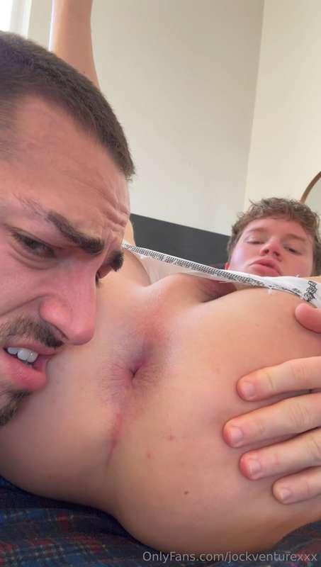 Wanna watch me devour @deanyoung stinky innocent boy bum bum..