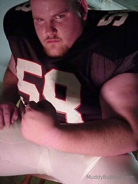 Blast from the past - Pic from football gear photo shoot man..