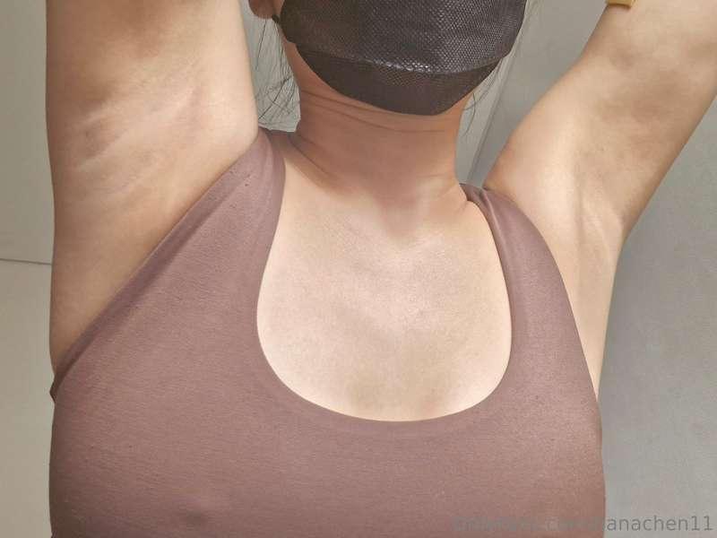 You wished more armpit closeups too 