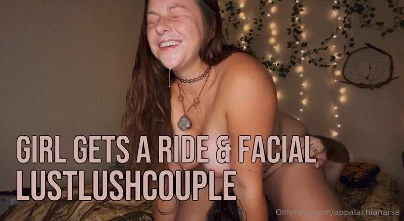 “Girl Gets a Ride & Facial” 🎬This heated scene starts off wi..