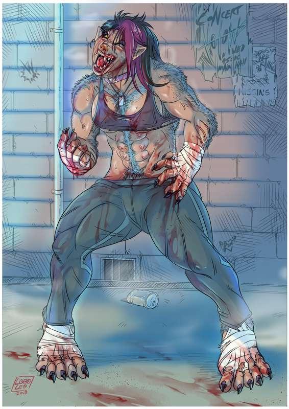 Krissy Werwolf Part 2 (Female Version) Colors