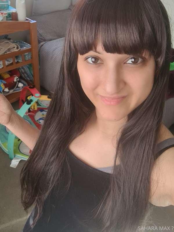 Guy's, do I suit the fringe? (This is just a fake clip in). ..