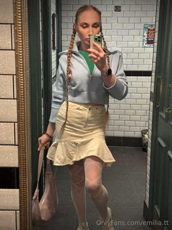 How do you like the way I look today?🤍