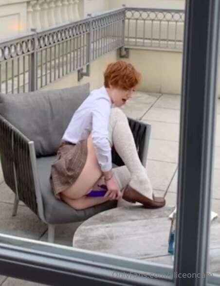 Watch me be naughty through the window~ sending this video i..