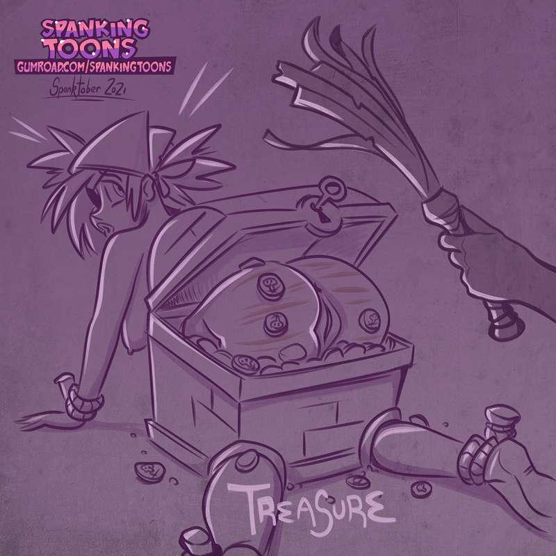 Spanktober 8 - Treasure