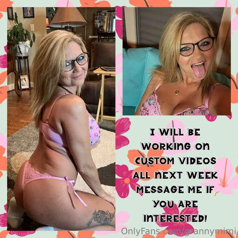 Message me if anyone is interested in buying a custom video ..