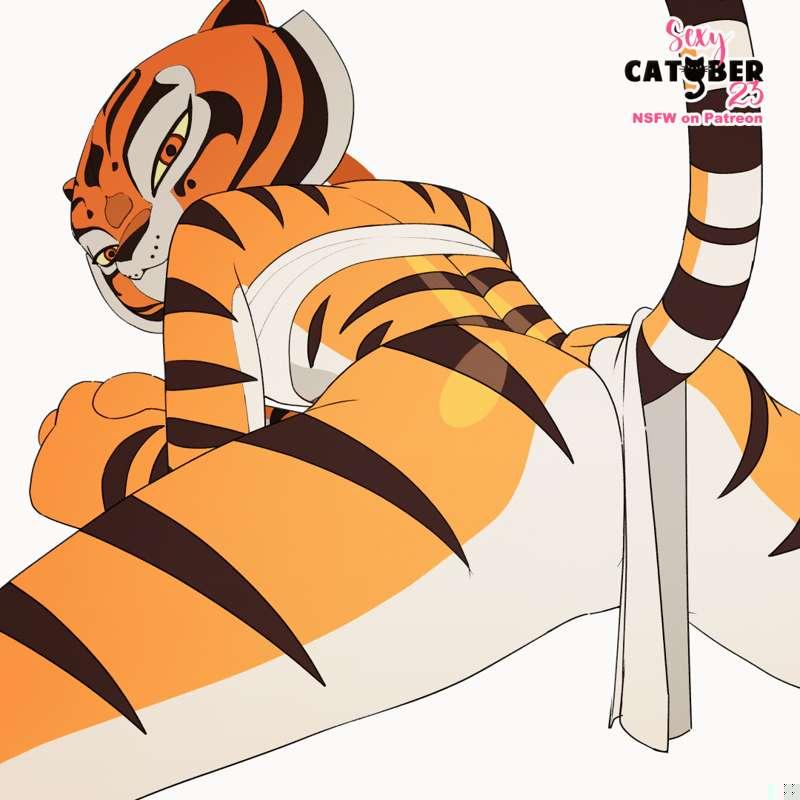 Day 20 - Master Tigress from Kung Fu Panda