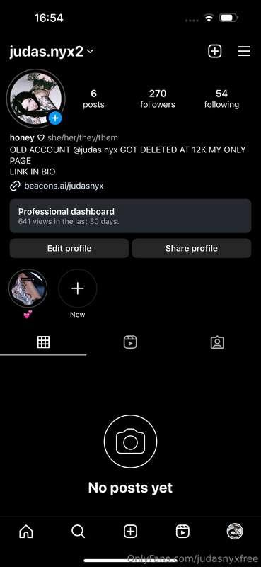 Follow my new ig @ judas.nyx2 my main got deleted