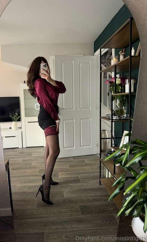 All dressed up for you! What kind of outfit do you love the ..