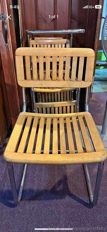 just snagged this chair off of facebook marketplace to use i..