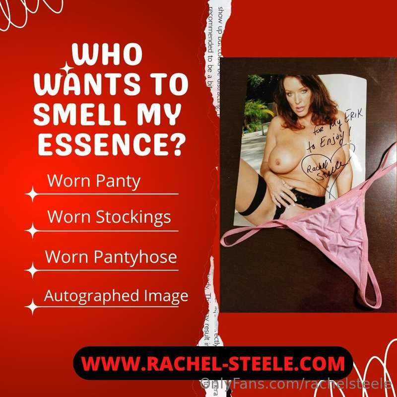 I want you to smell my essence and wrap my panties around yo..