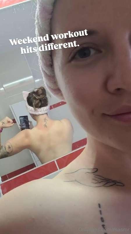 Hehe felt like showing off a little bit this morning on IG a..