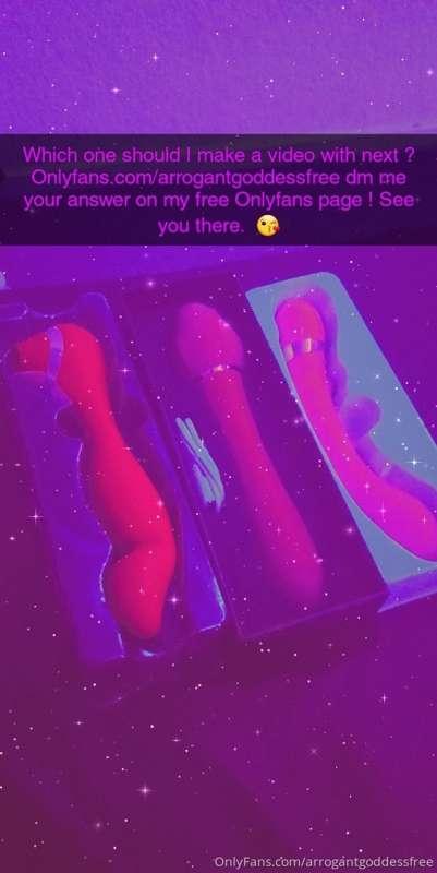 I just squirted on two of my toys!  Wanna see?  Come over to..