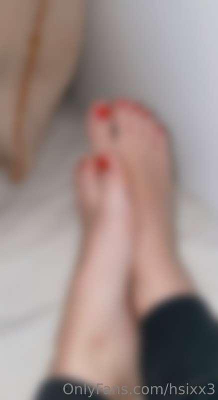 Wanna suck on… I mean see my feet? <3