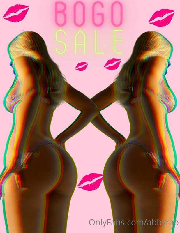 **BOGO SALE** What's better than one of me?… *TWO* 🙈  I'm fe..