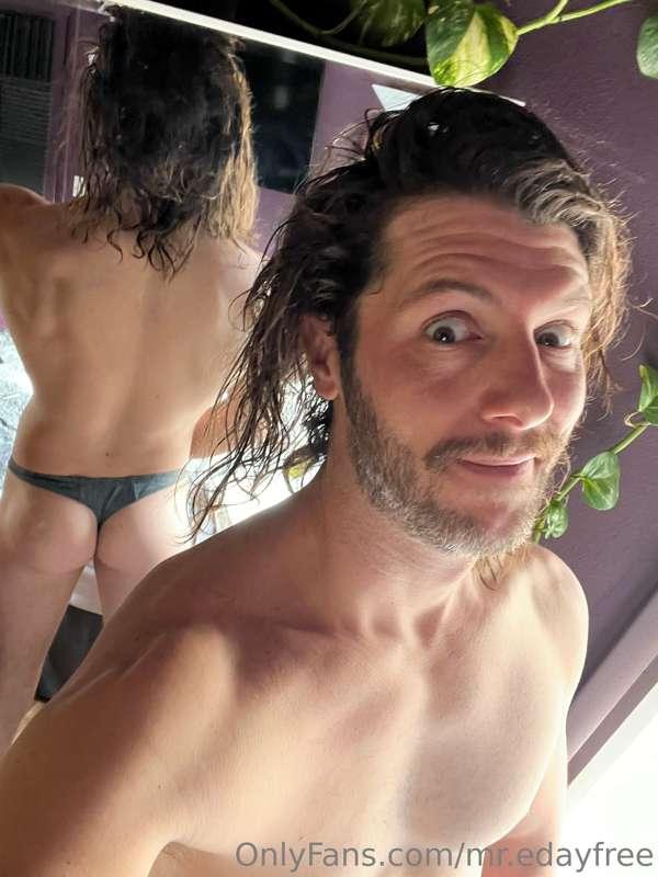 Should I make some content in this thong today? Maybe you ca..