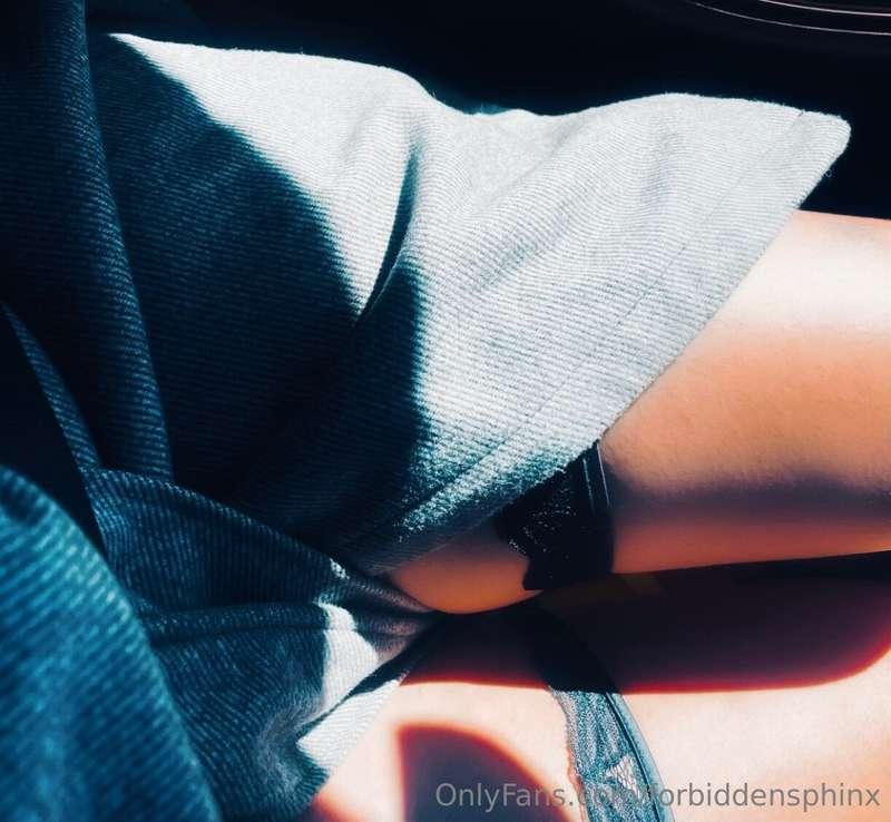 Would you appreciate a “lingerie under a long-coat in the ba..