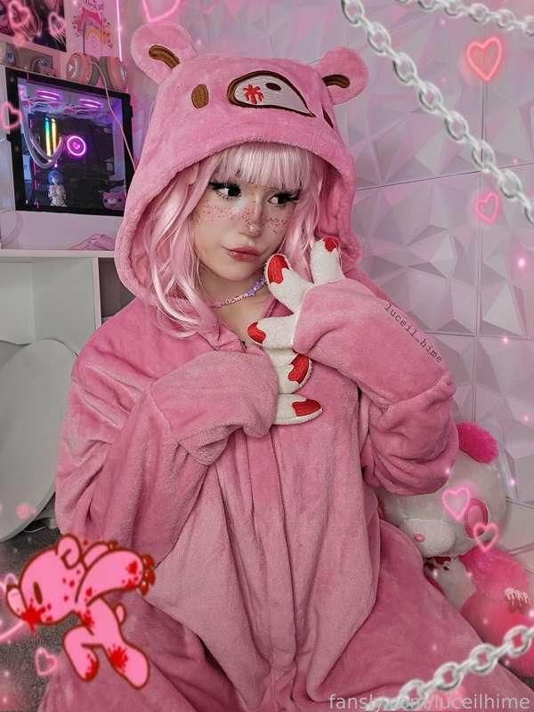 I'll be your gloomy bear girlfriend💓
You can fuck me whenever you want
Thats what you want....right? 
Part 2 of this look coming soon! Where I'll be taking the gloomy bear onesie off 💪🌶🌶
#gloomybear #otakugirl #egirl #altgirl 