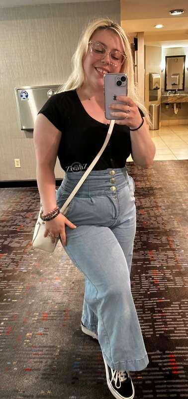Happy Frisky Friday!   Trying not to get caught flashing dur..