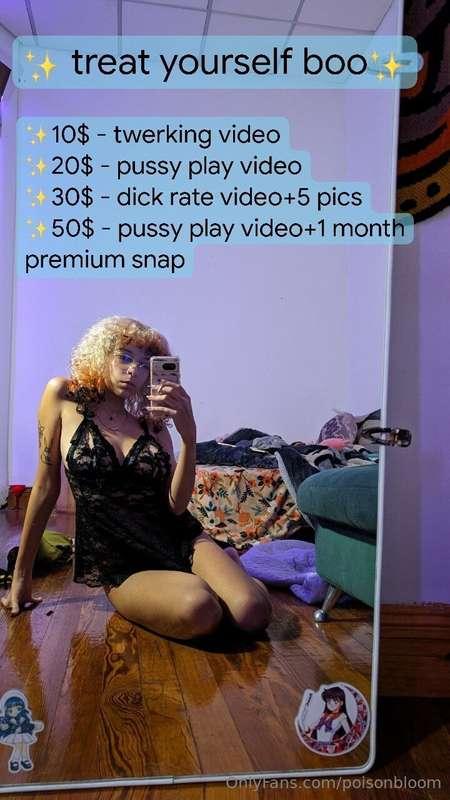Treat yourself boo