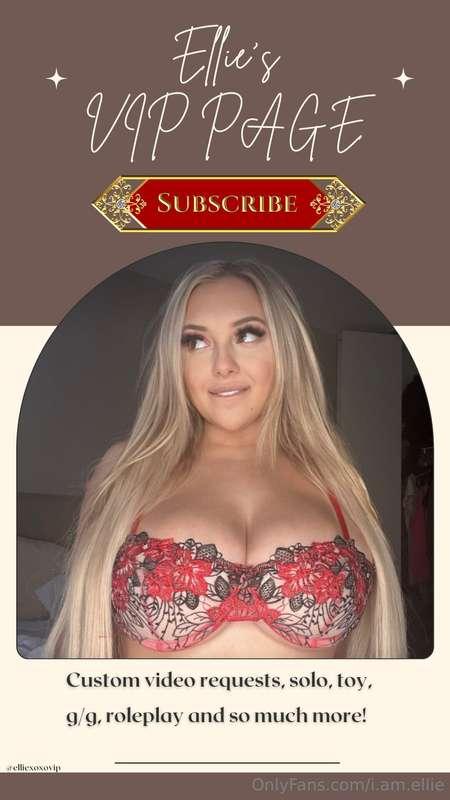 Ready to take things to the next level? 😈 My VIP page is her..