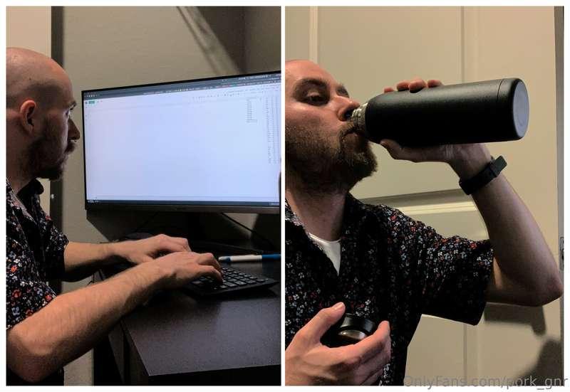 My first attempt at a comic style weight gain photo series. ..