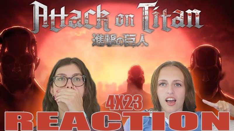 Attack on Titan (SUB) - 4x23 Sunset - Reaction