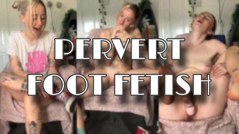 ***Pervert Has a Foot Fetish***

Rain goes over to her neigh..