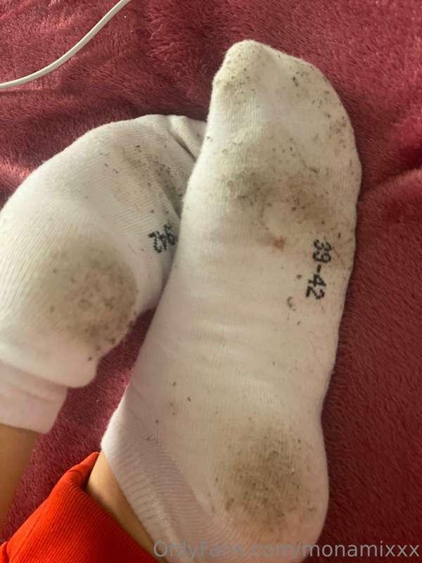 After a hard day, my socks are already like this😍🌟