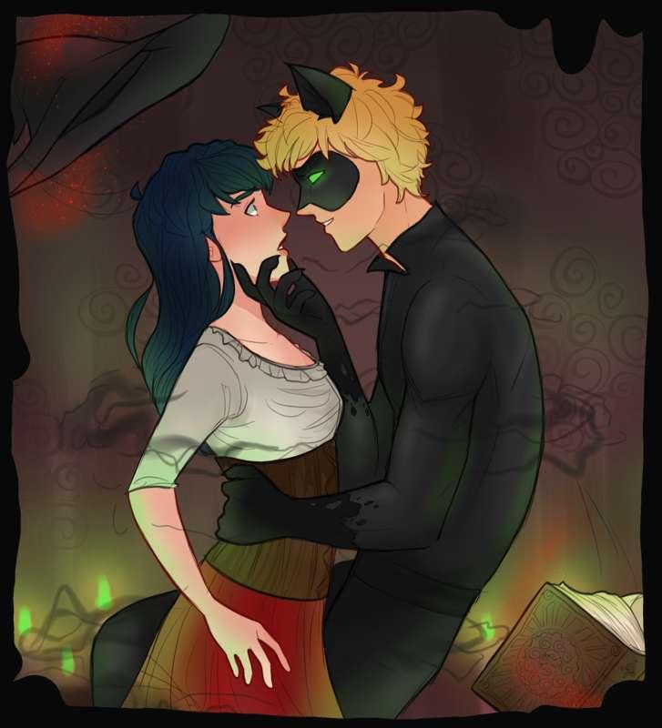 Familiar - Witch!Ladybug AU (4/4)