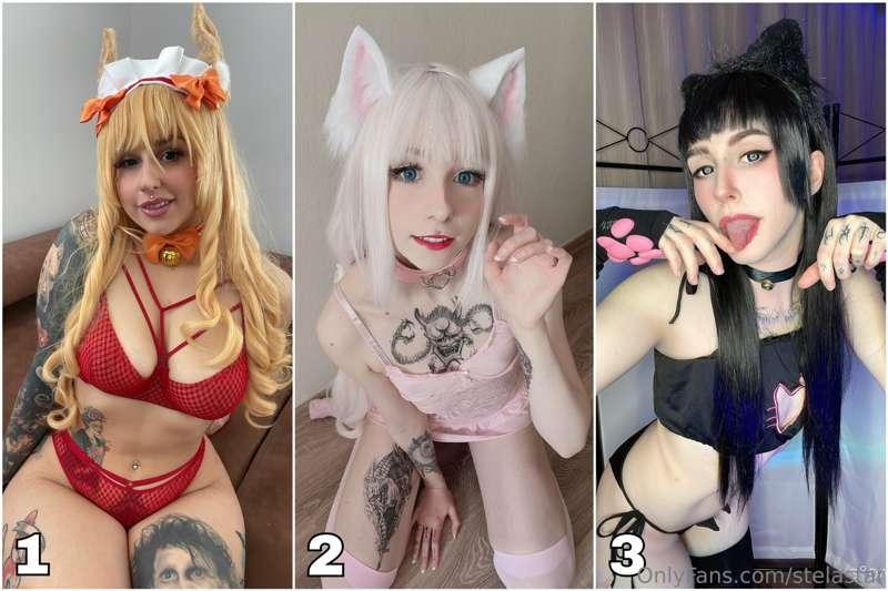 MEOW! 😻💝 If you're into anime, tattoos and Cat Girls, don't ..