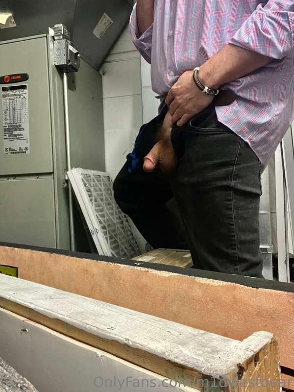Just putzin around at work