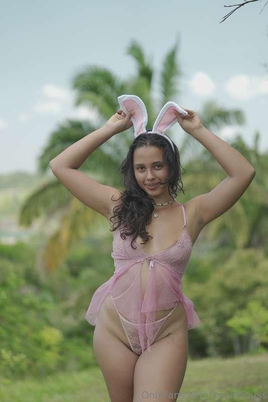 this lil bunny’s been hopping around Wonderland all day, hun..