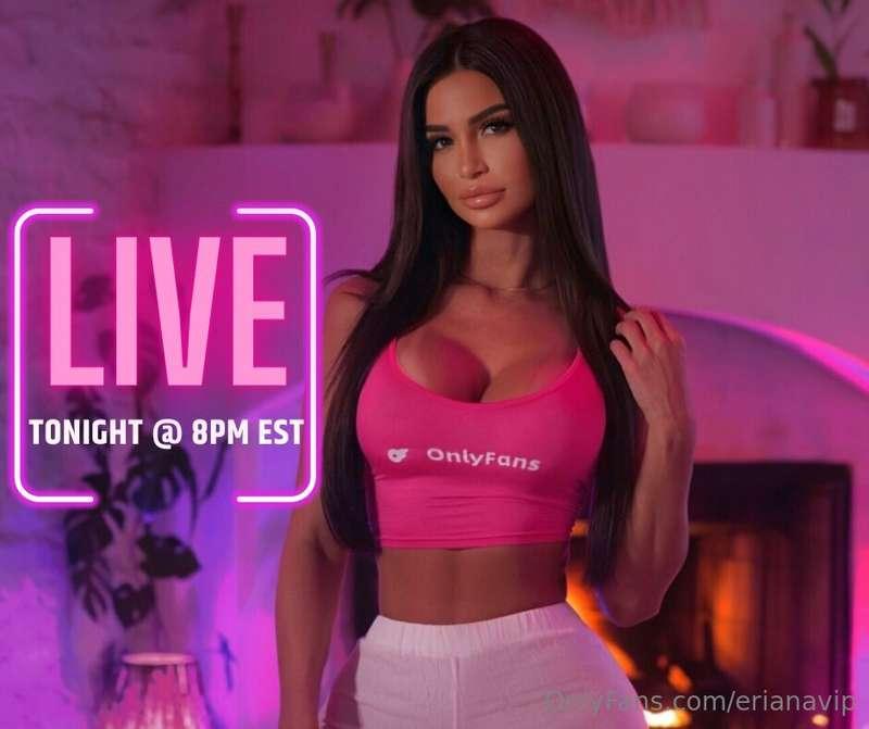 # I'M GOING LIVE TONIGHT  on my other account: https://onlyf..