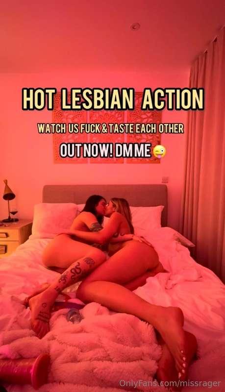 HOT LESBIAN ACTION: For our first ever girl-on-girl video to..