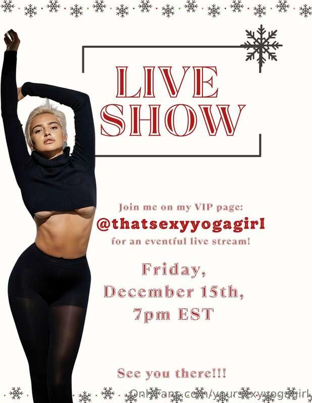 🚨 ***ATTENTION*** 🚨
mark your calendars, set your alarms and..