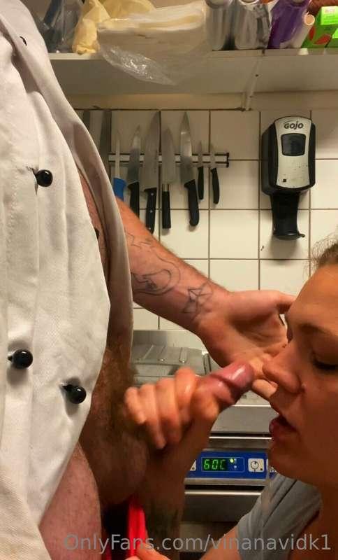 Want to see how I take care about the cook after finish serv..