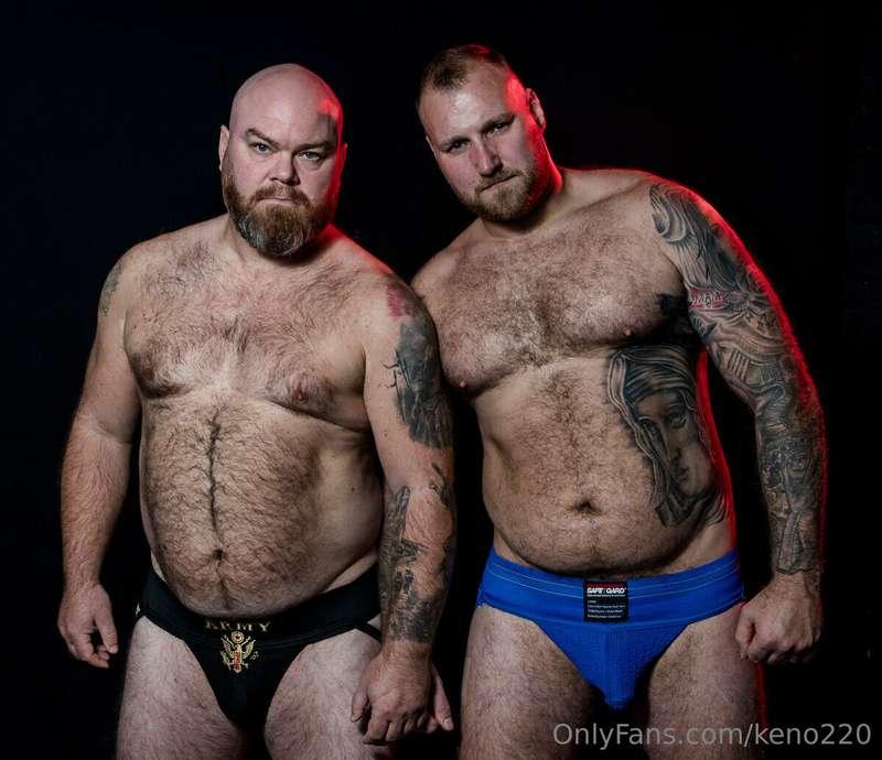 Bears in Jocks - set of images collab with @lokibear77